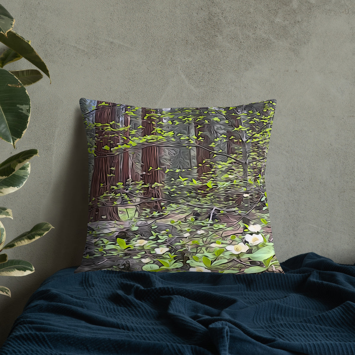 Dogwoods Premium Pillow