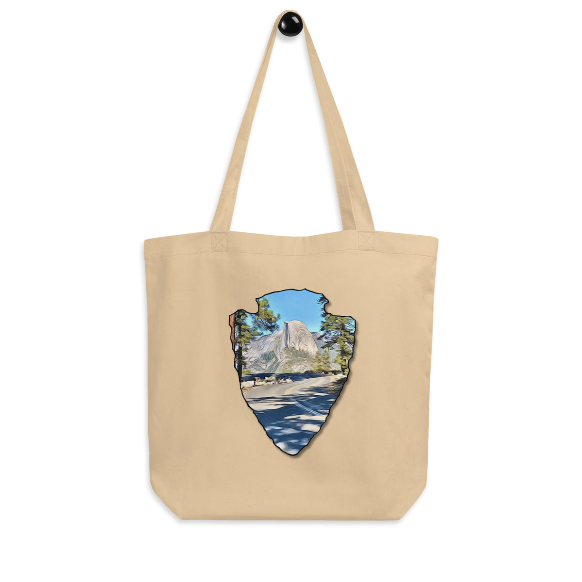 Road to Glacier Point Arrowhead Eco Tote Bag