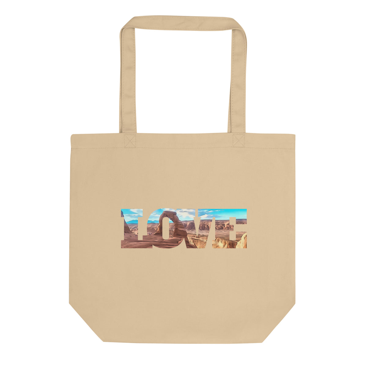 Delicate Arch LOVE Eco Tote Bag