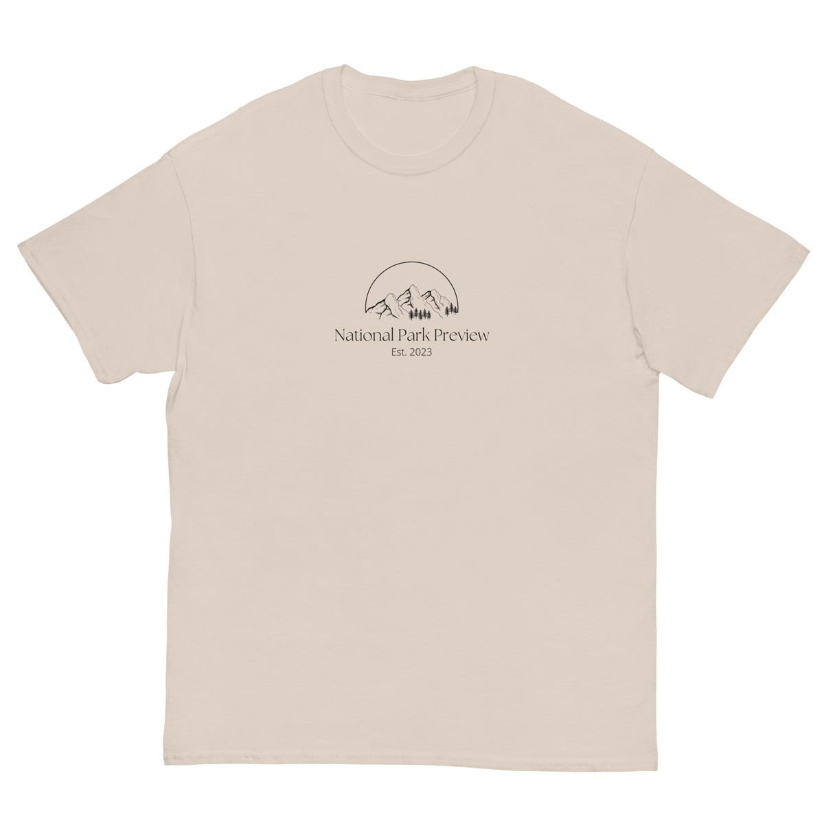 National Park Preview Men's classic tee