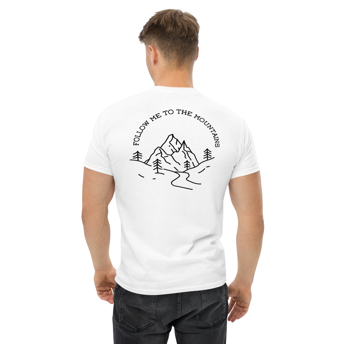 Follow me to the Mountains Men's classic tee