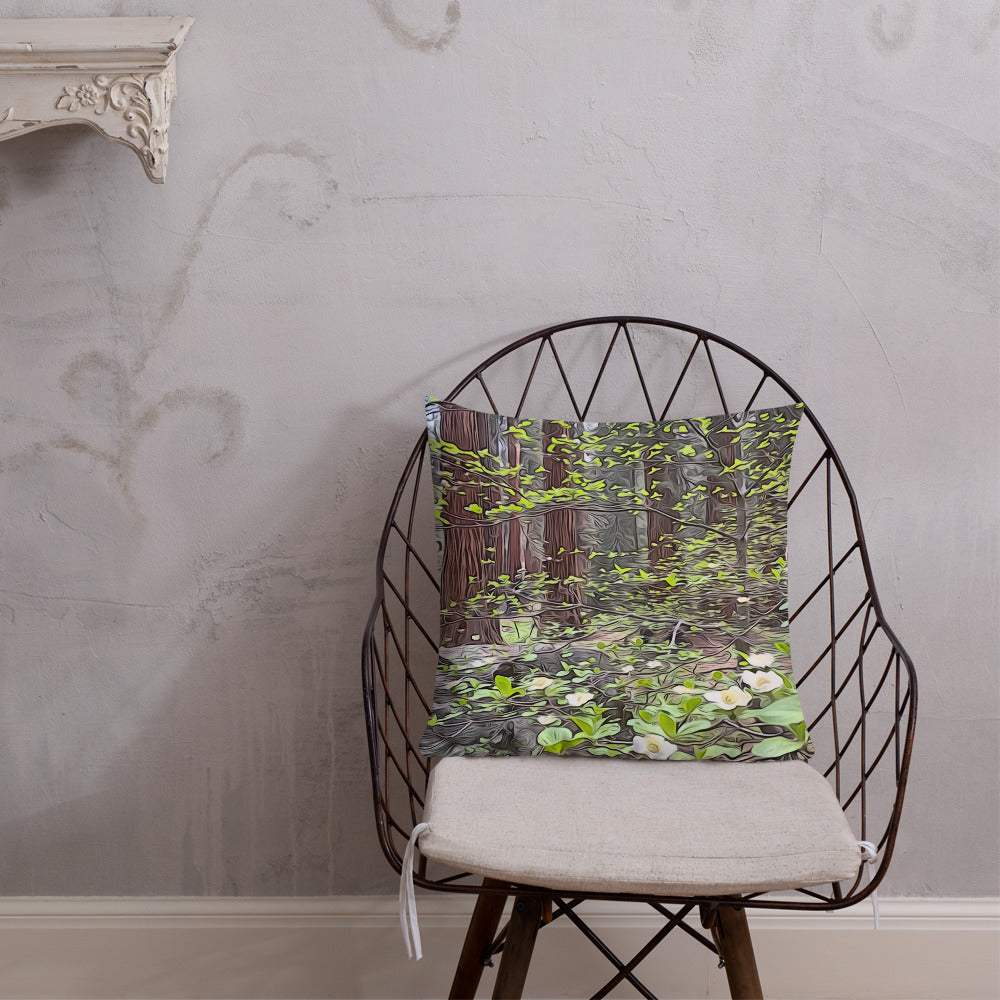 Dogwoods Premium Pillow