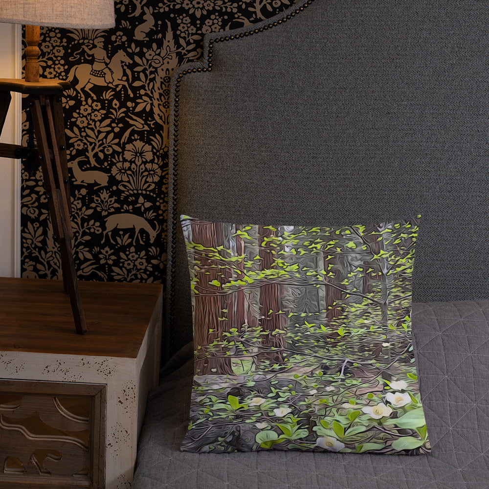 Dogwoods Premium Pillow