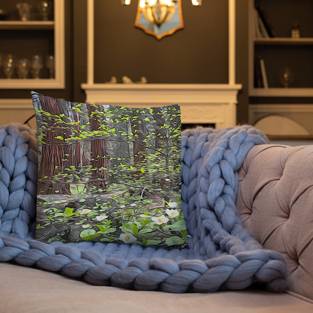 Dogwoods Premium Pillow