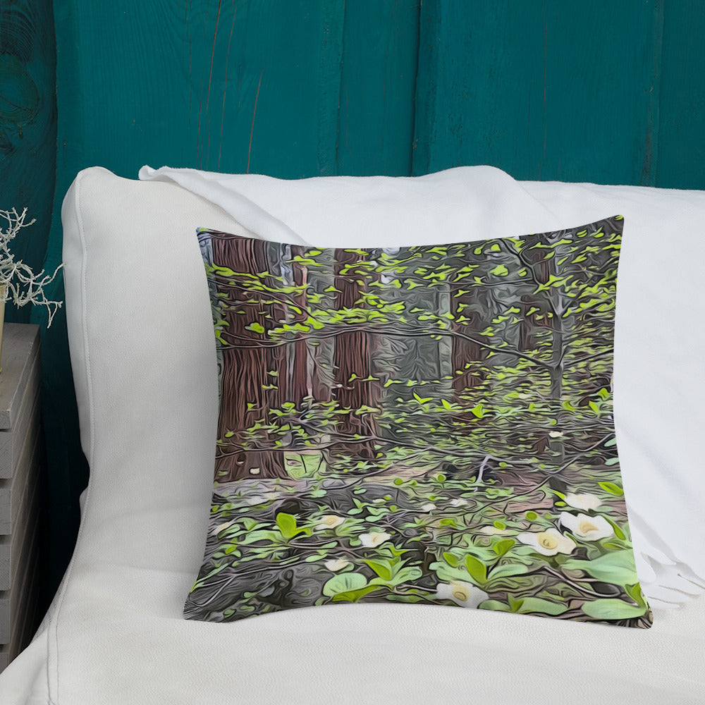 Dogwoods Premium Pillow