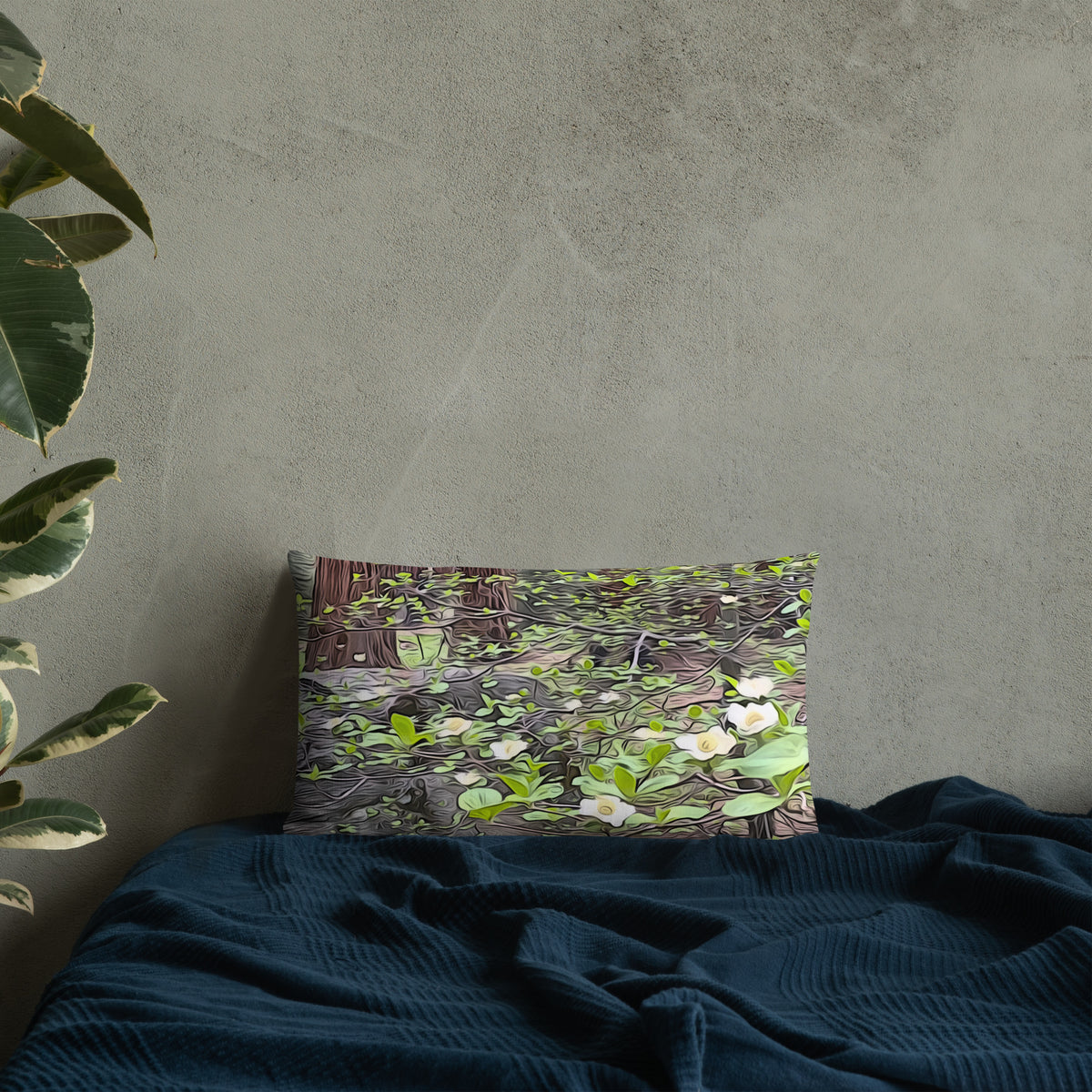 Dogwoods Premium Pillow