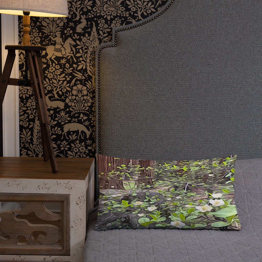 Dogwoods Premium Pillow