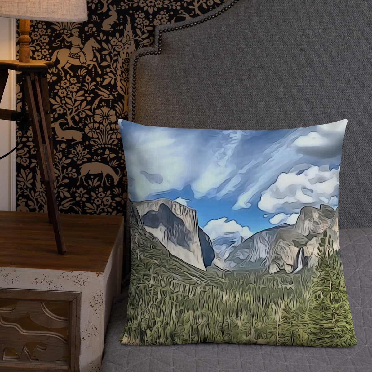 Tunnel View Premium Pillow
