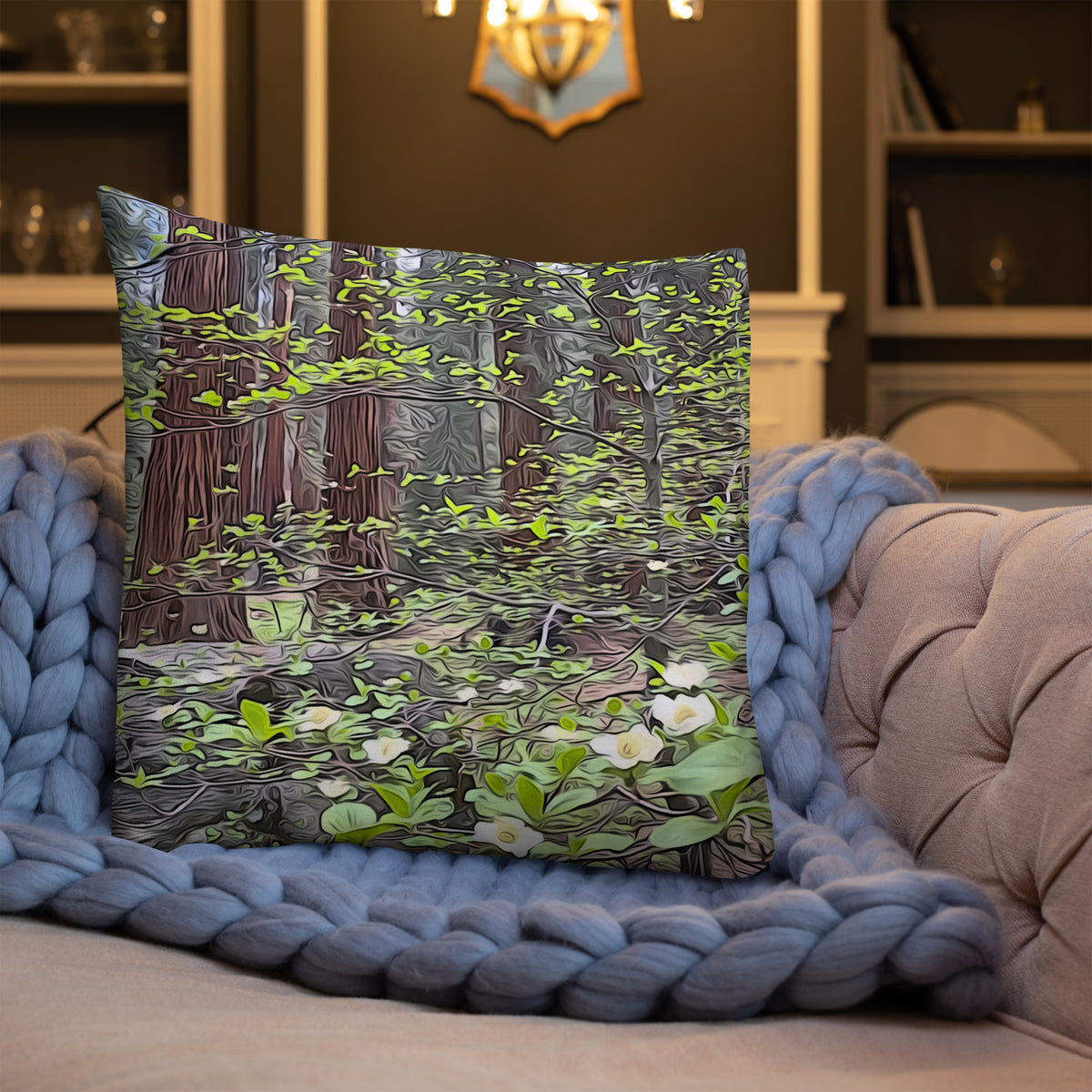 Dogwoods Premium Pillow