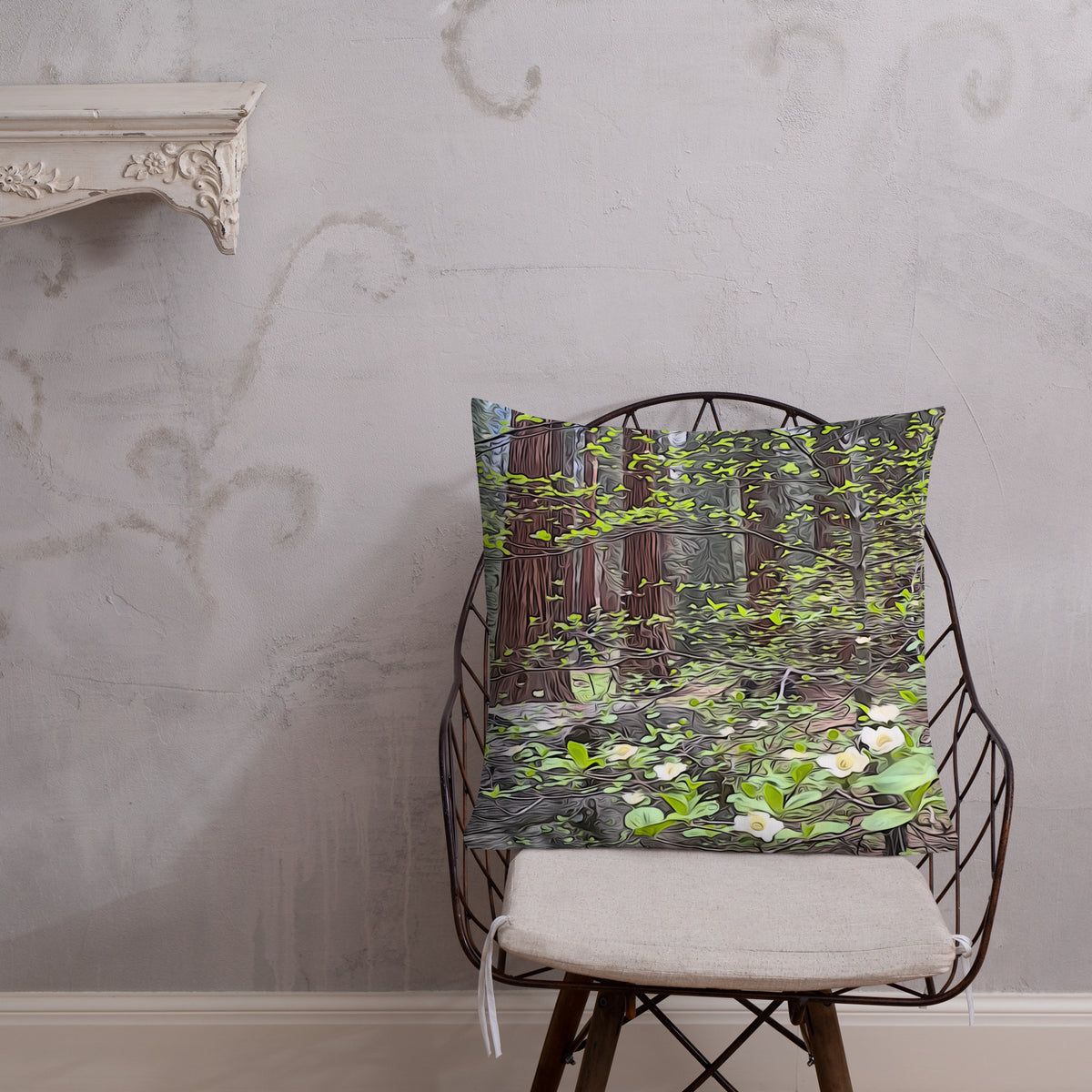 Dogwoods Premium Pillow