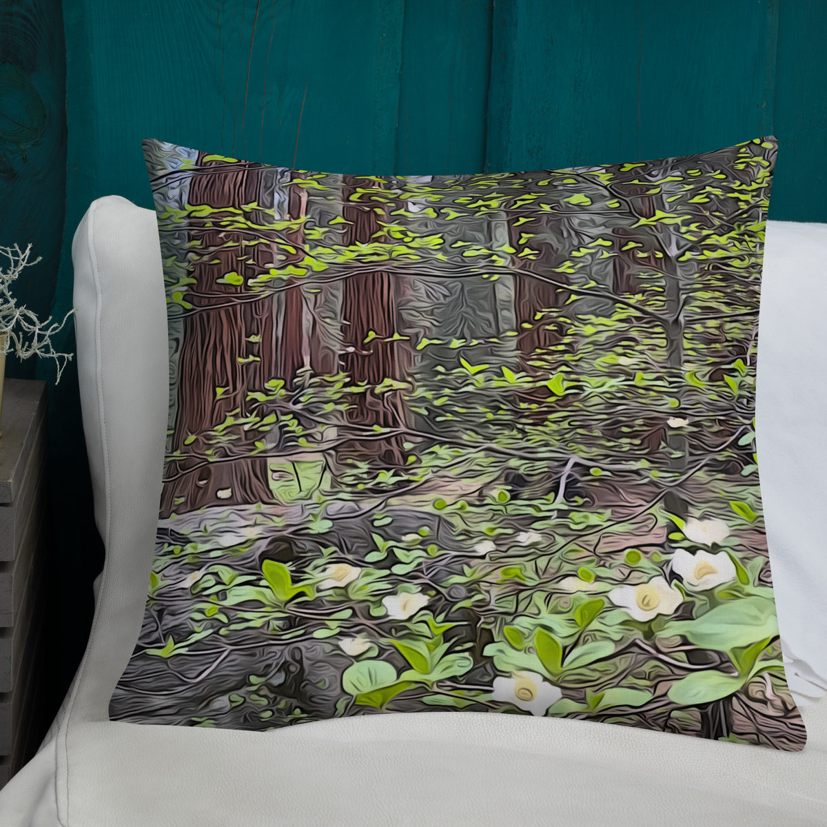 Dogwoods Premium Pillow