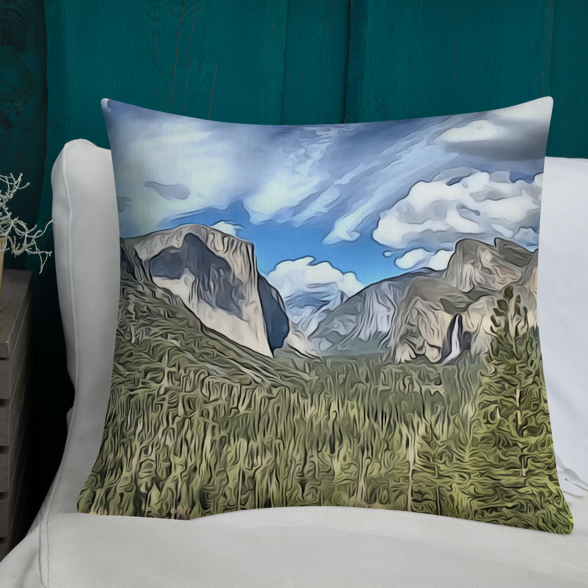 Tunnel View Premium Pillow