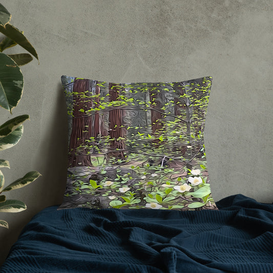 Dogwoods Premium Pillow