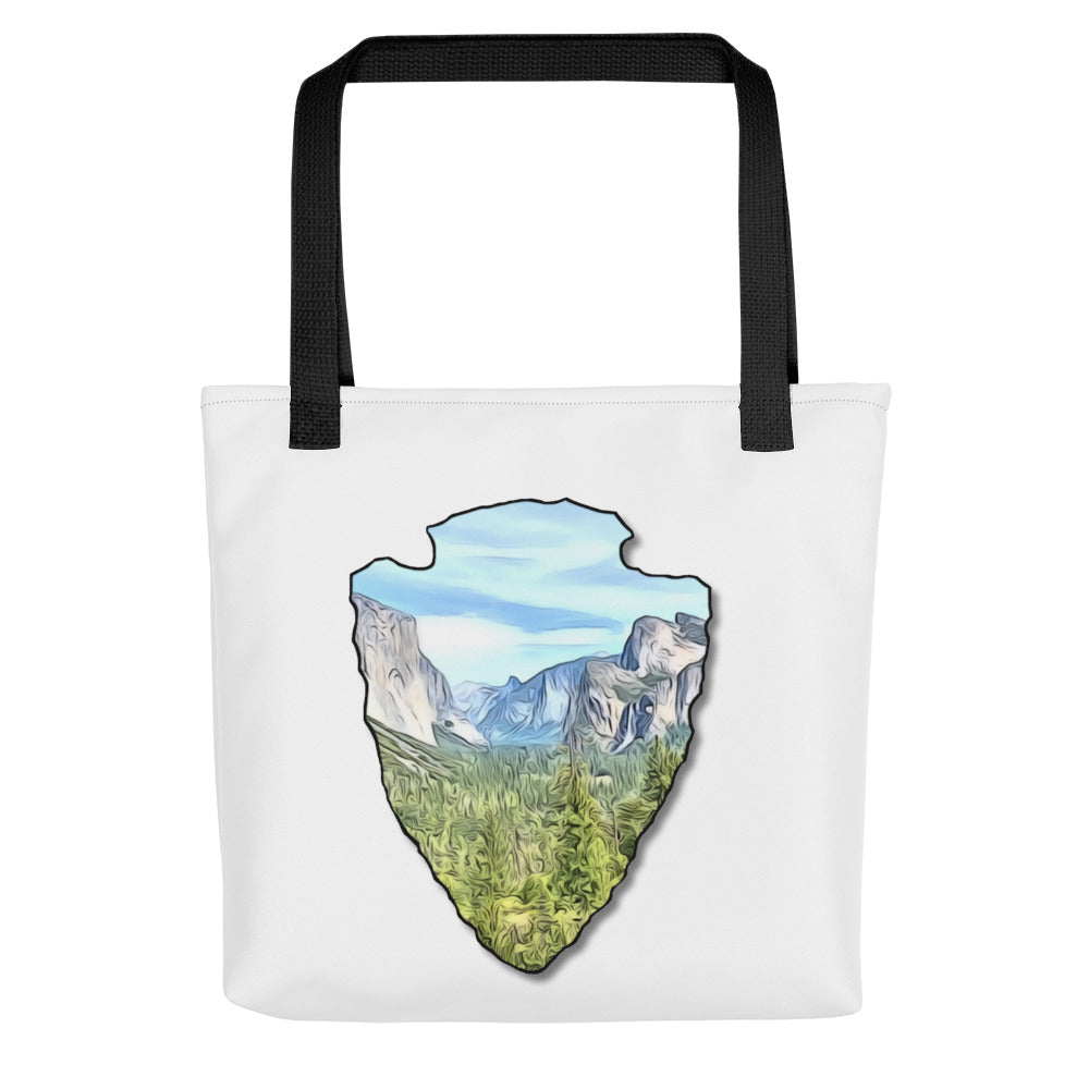 Tunnel View Arrowhead Tote bag