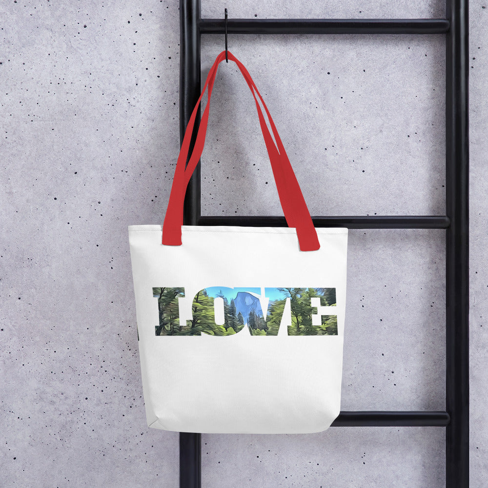 Half Dome LOVE Tote bag