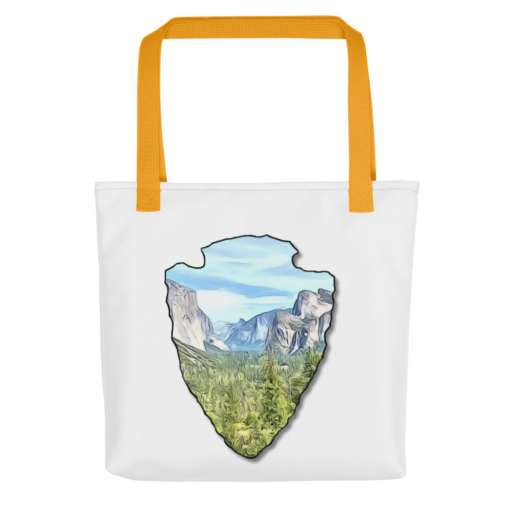 Tunnel View Arrowhead Tote bag