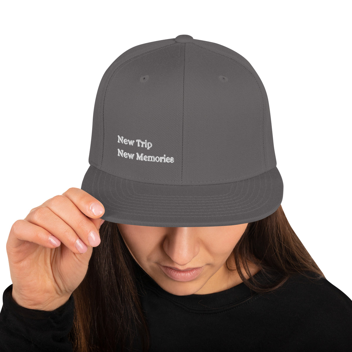 New Trip New Memories Snapback Hat