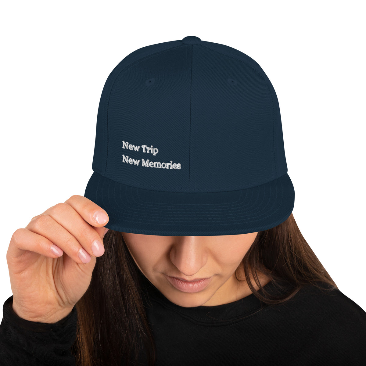 New Trip New Memories Snapback Hat