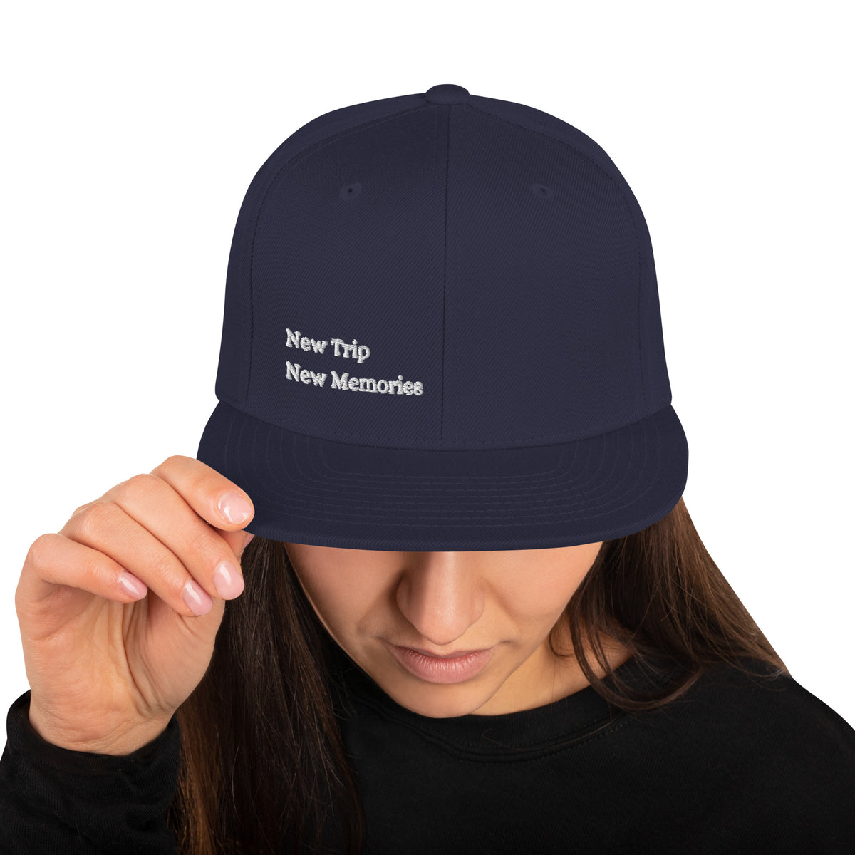 New Trip New Memories Snapback Hat