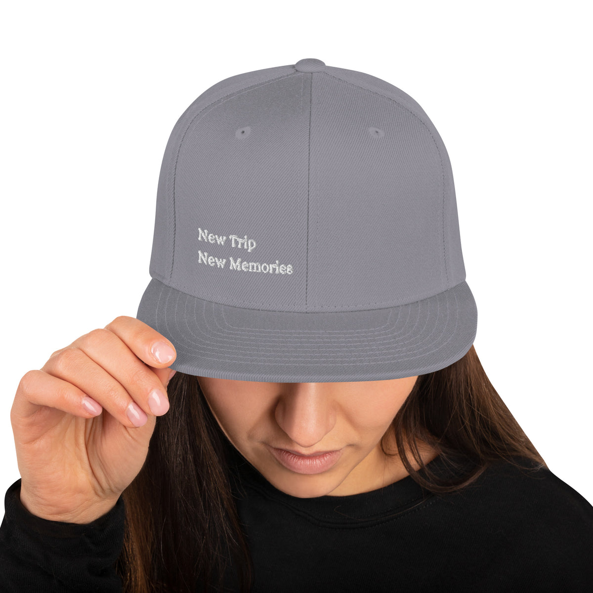 New Trip New Memories Snapback Hat