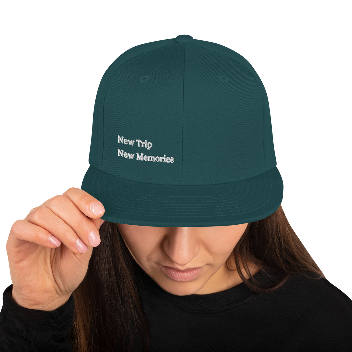 New Trip New Memories Snapback Hat