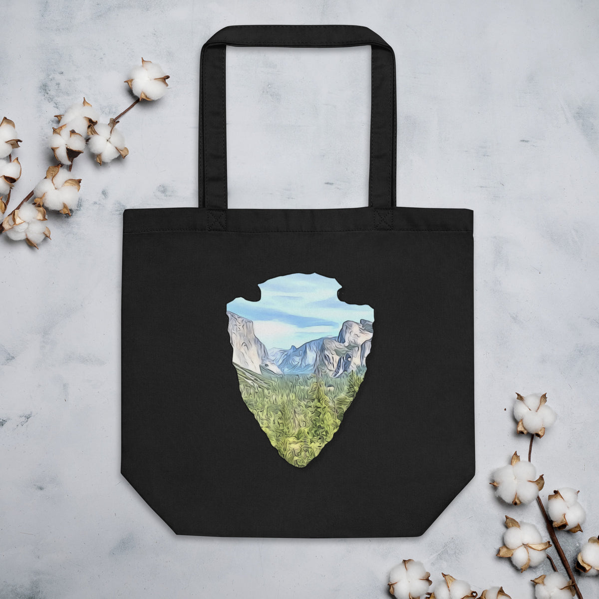 Tunnel View Arrowhead Eco Tote Bag