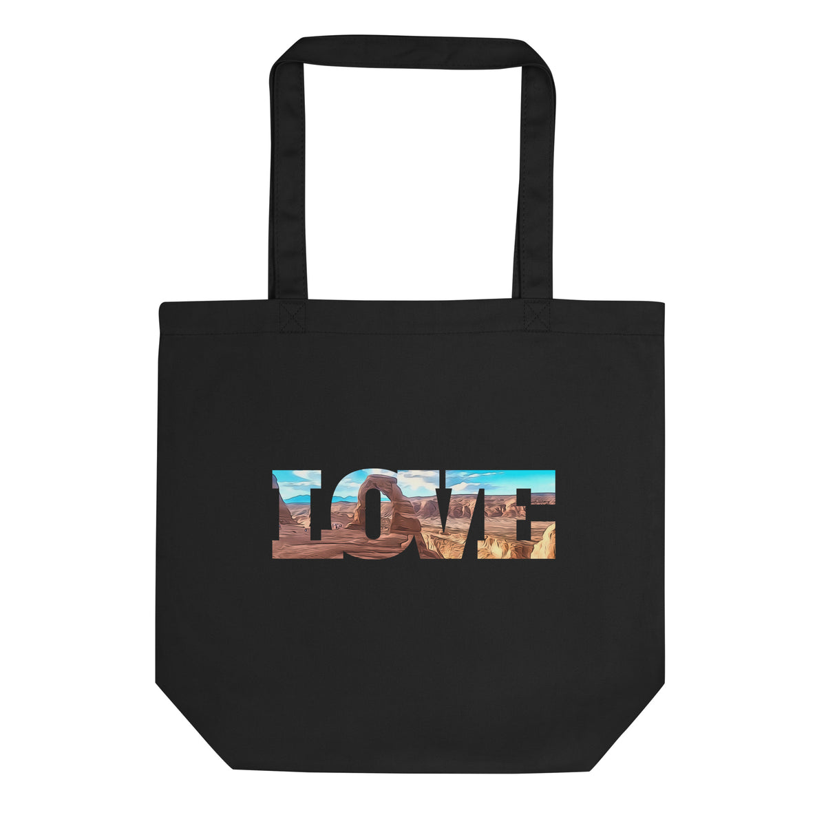 Delicate Arch LOVE Eco Tote Bag