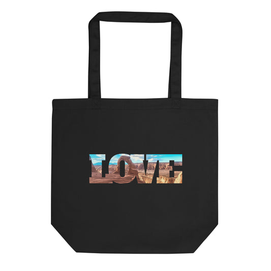 Delicate Arch LOVE Eco Tote Bag