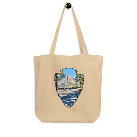 Road to Glacier Point Arrowhead Eco Tote Bag