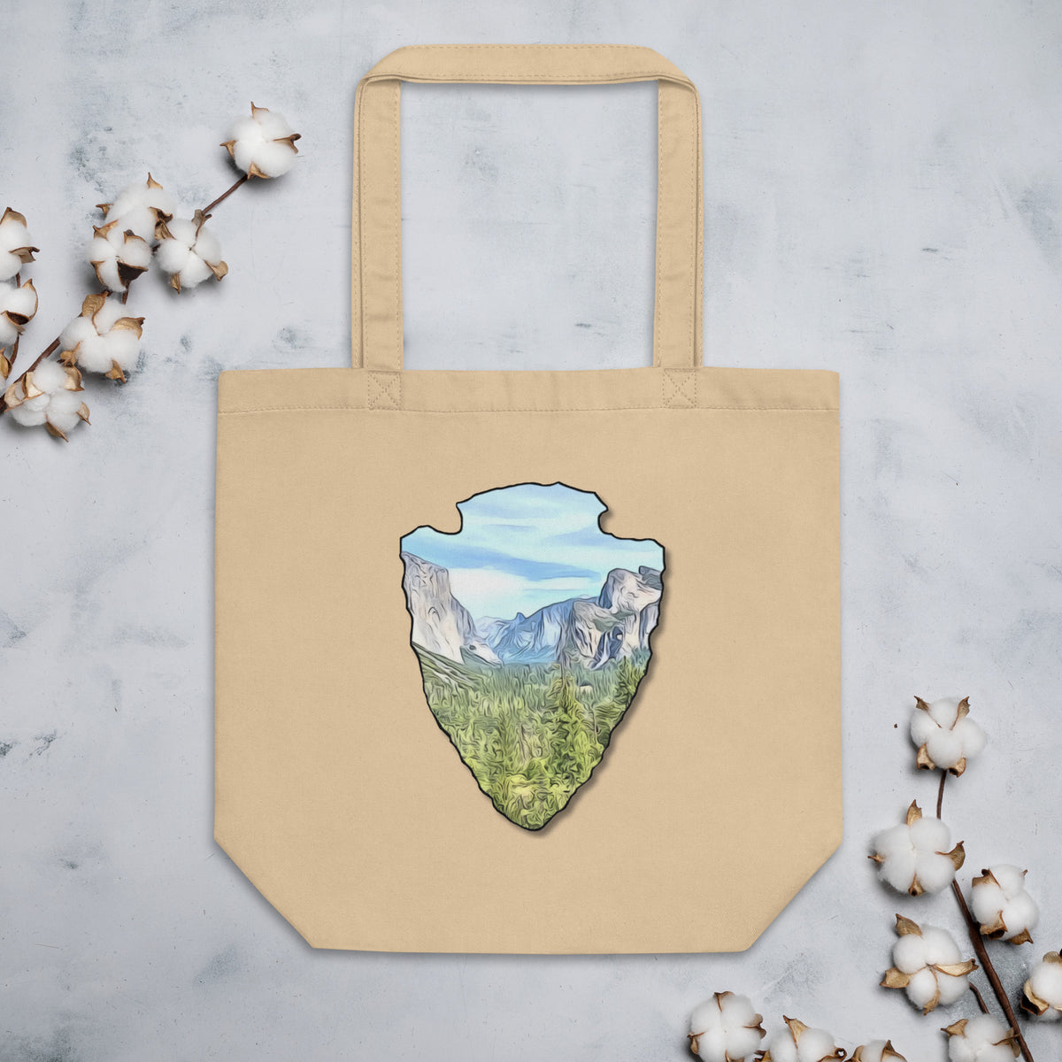 Tunnel View Arrowhead Eco Tote Bag