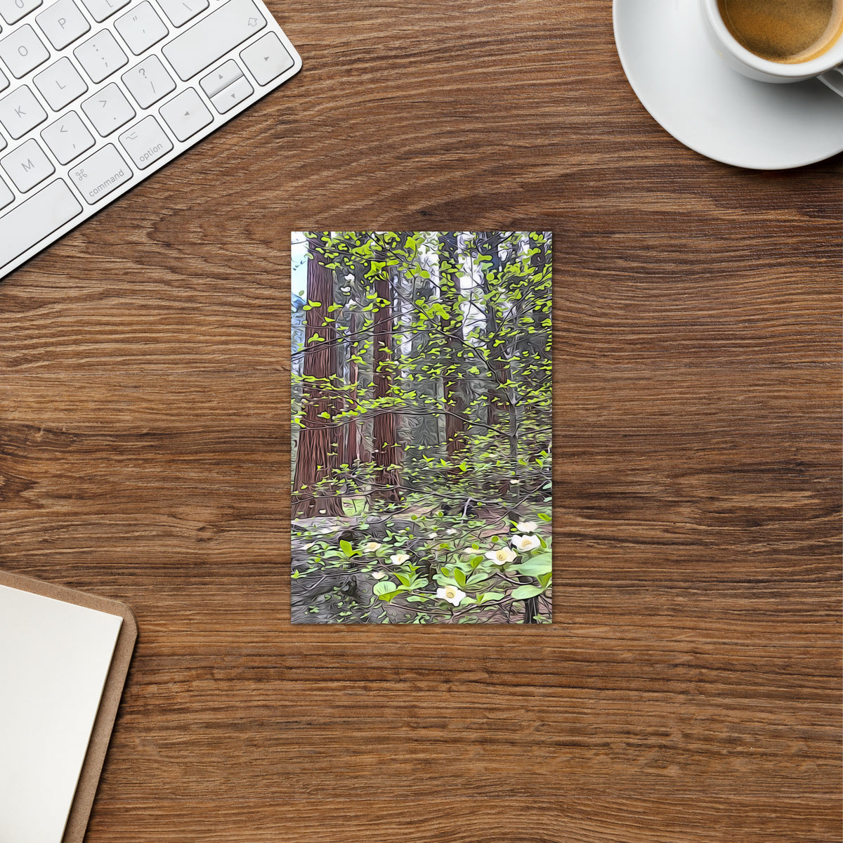 Dogwoods Greeting card