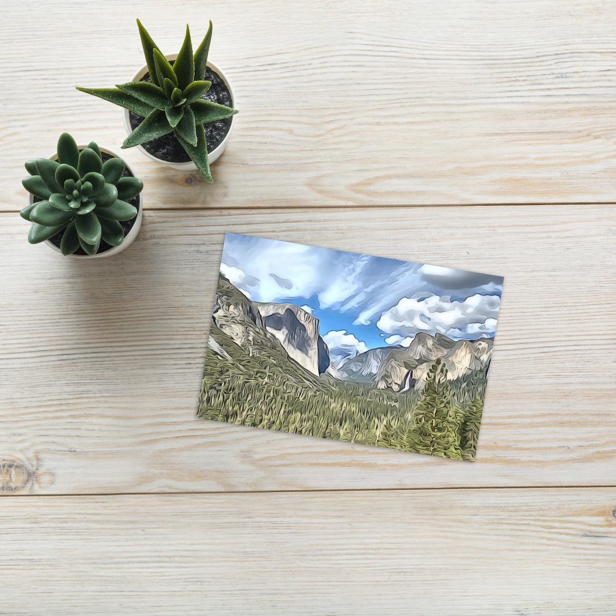 Tunnel View Greeting card