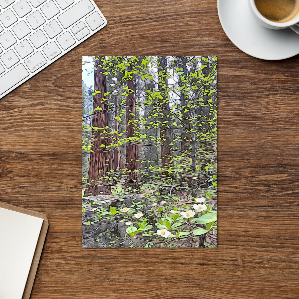 Dogwoods Greeting card