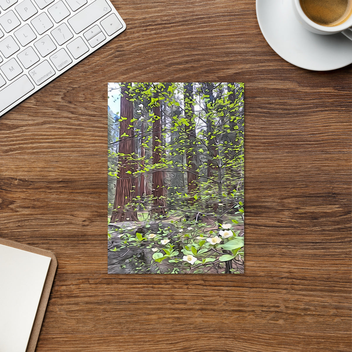 Dogwoods Greeting card