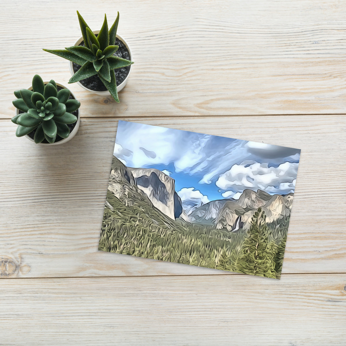 Tunnel View Greeting card