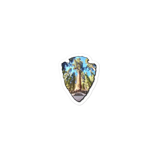 General Sherman Arrowhead Bubble-free stickers