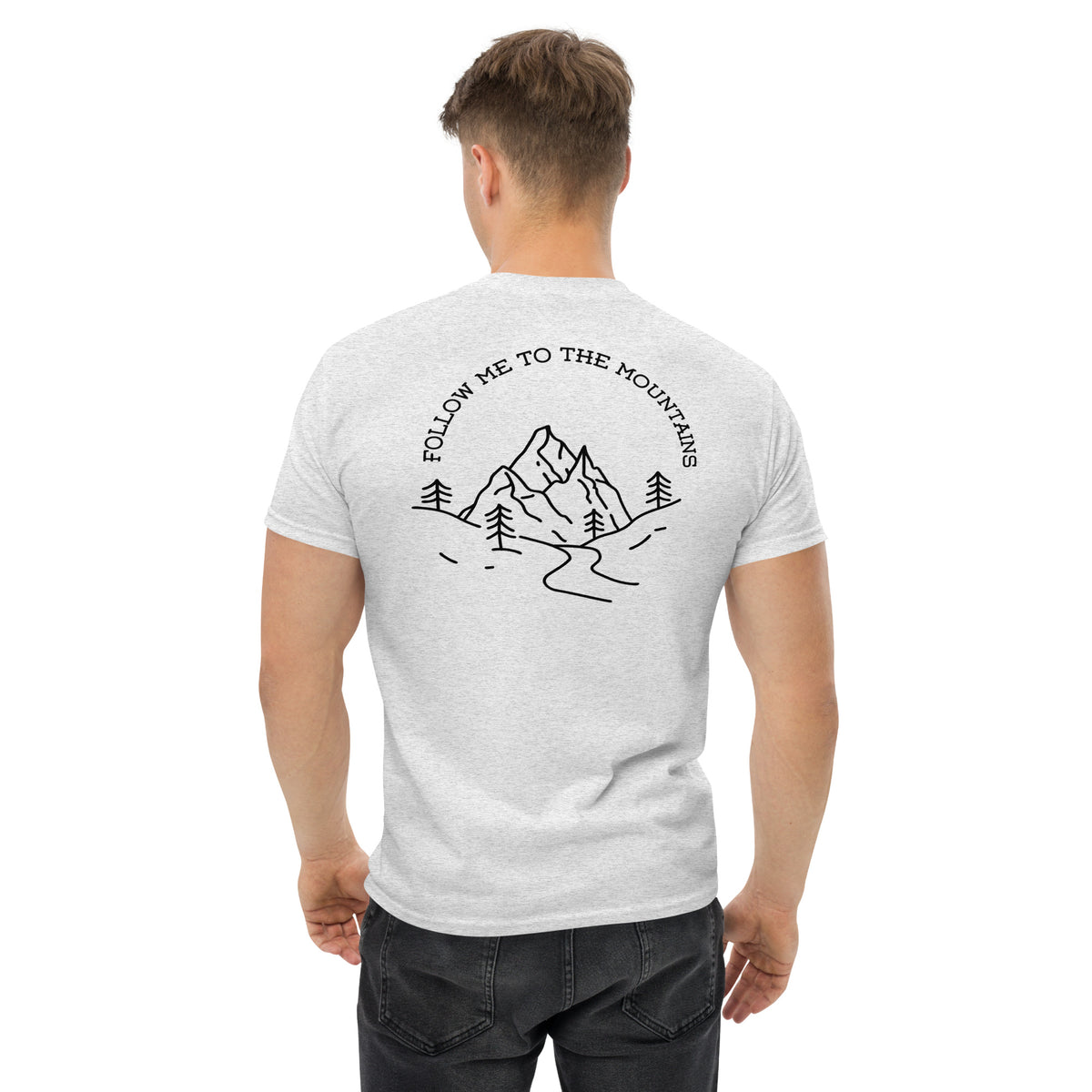 Follow me to the Mountains Men's classic tee