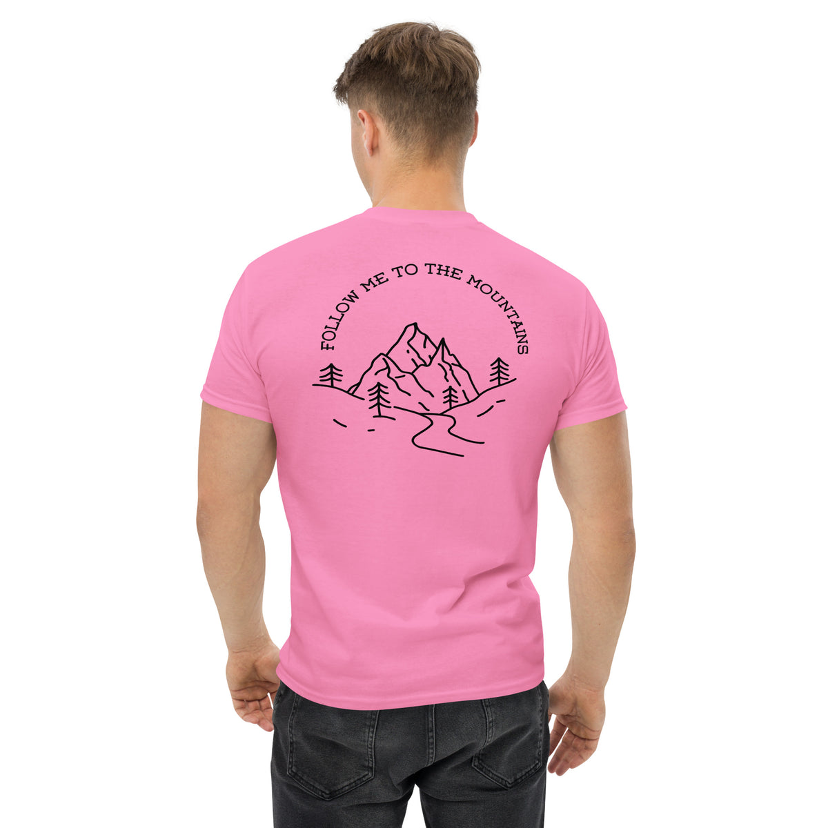Follow me to the Mountains Men's classic tee