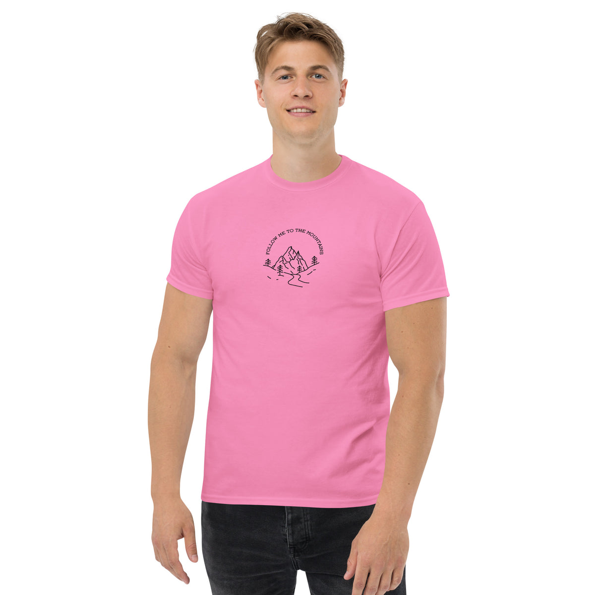 Follow me to the Mountains Men's classic tee