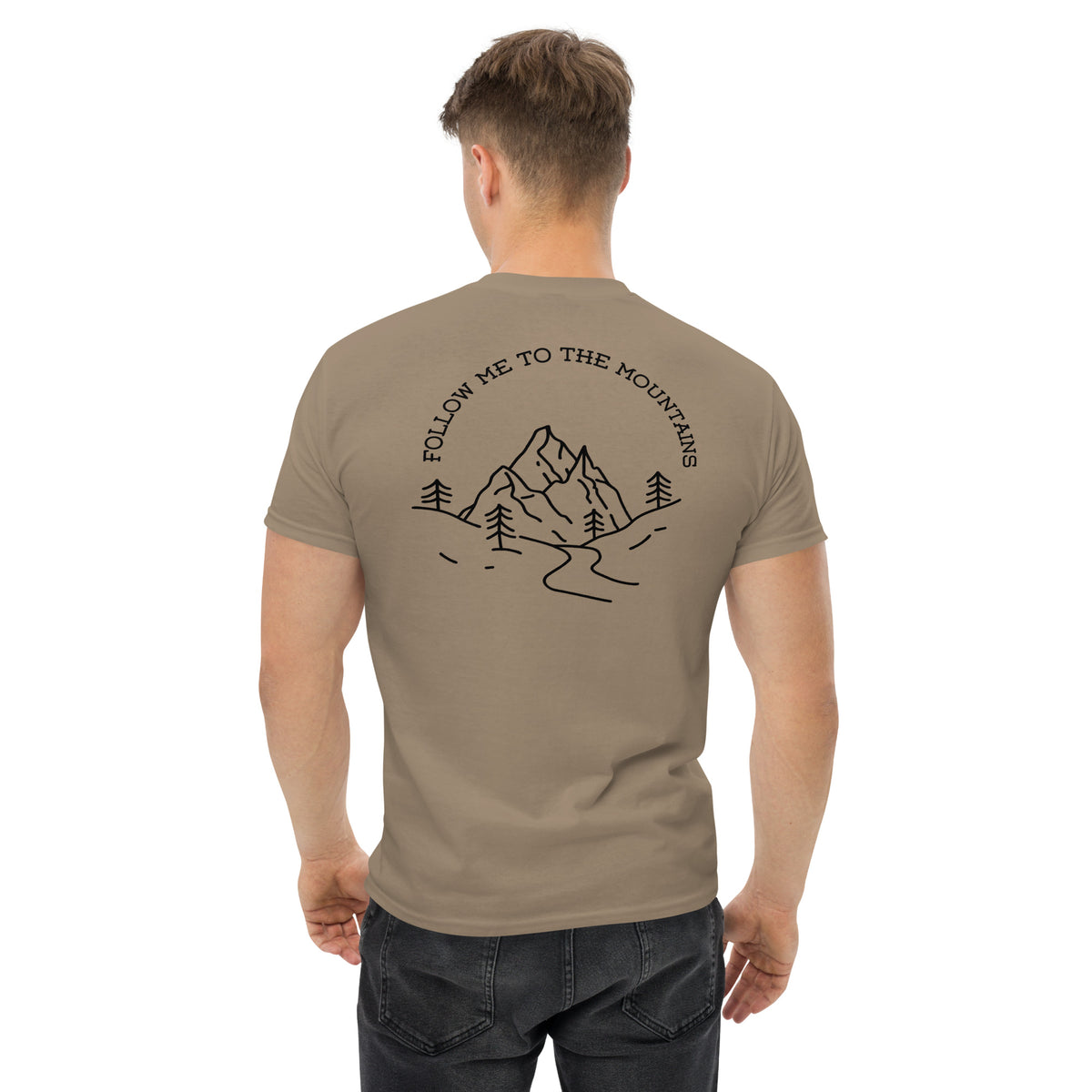 Follow me to the Mountains Men's classic tee