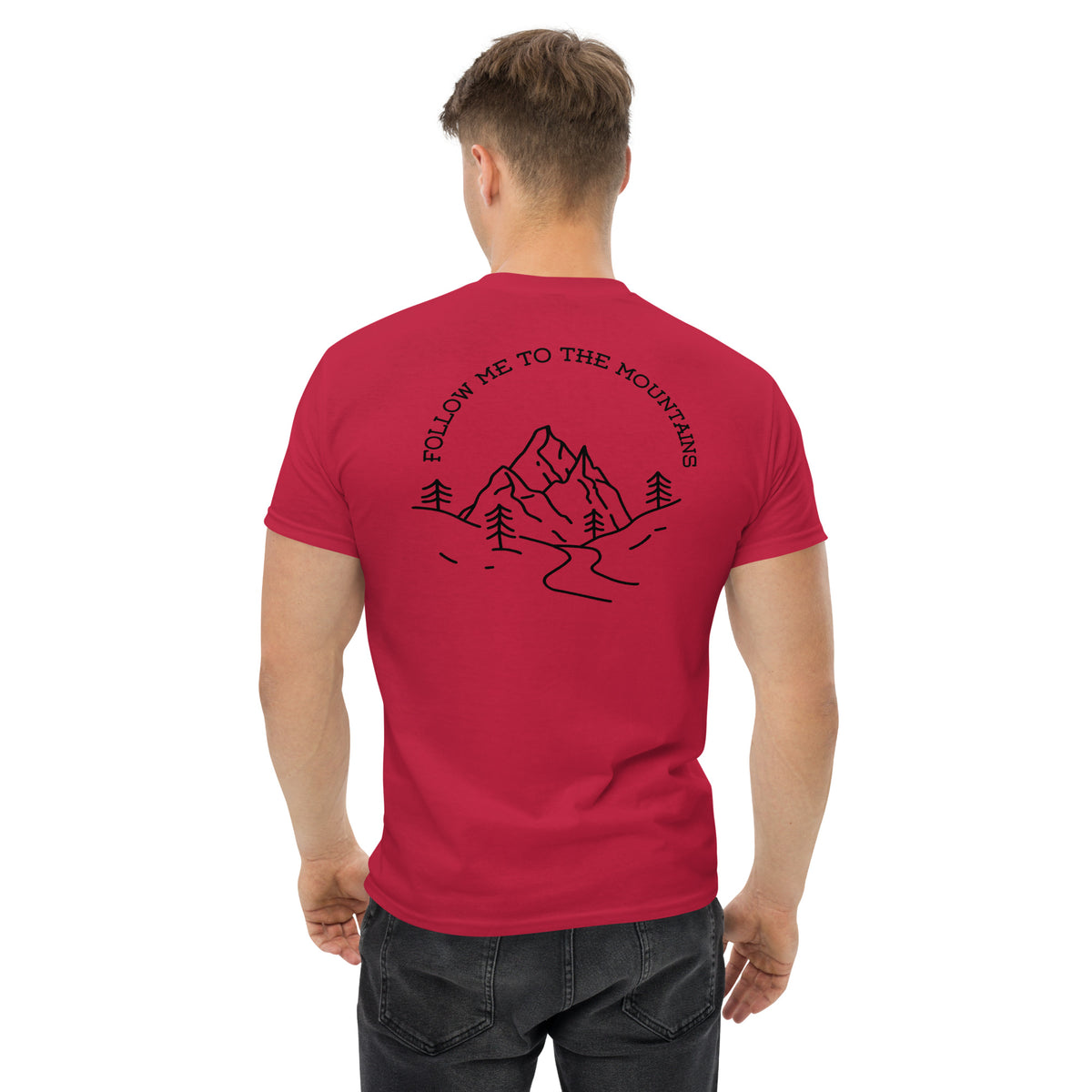 Follow me to the Mountains Men's classic tee