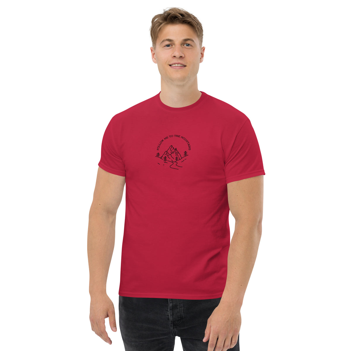 Follow me to the Mountains Men's classic tee