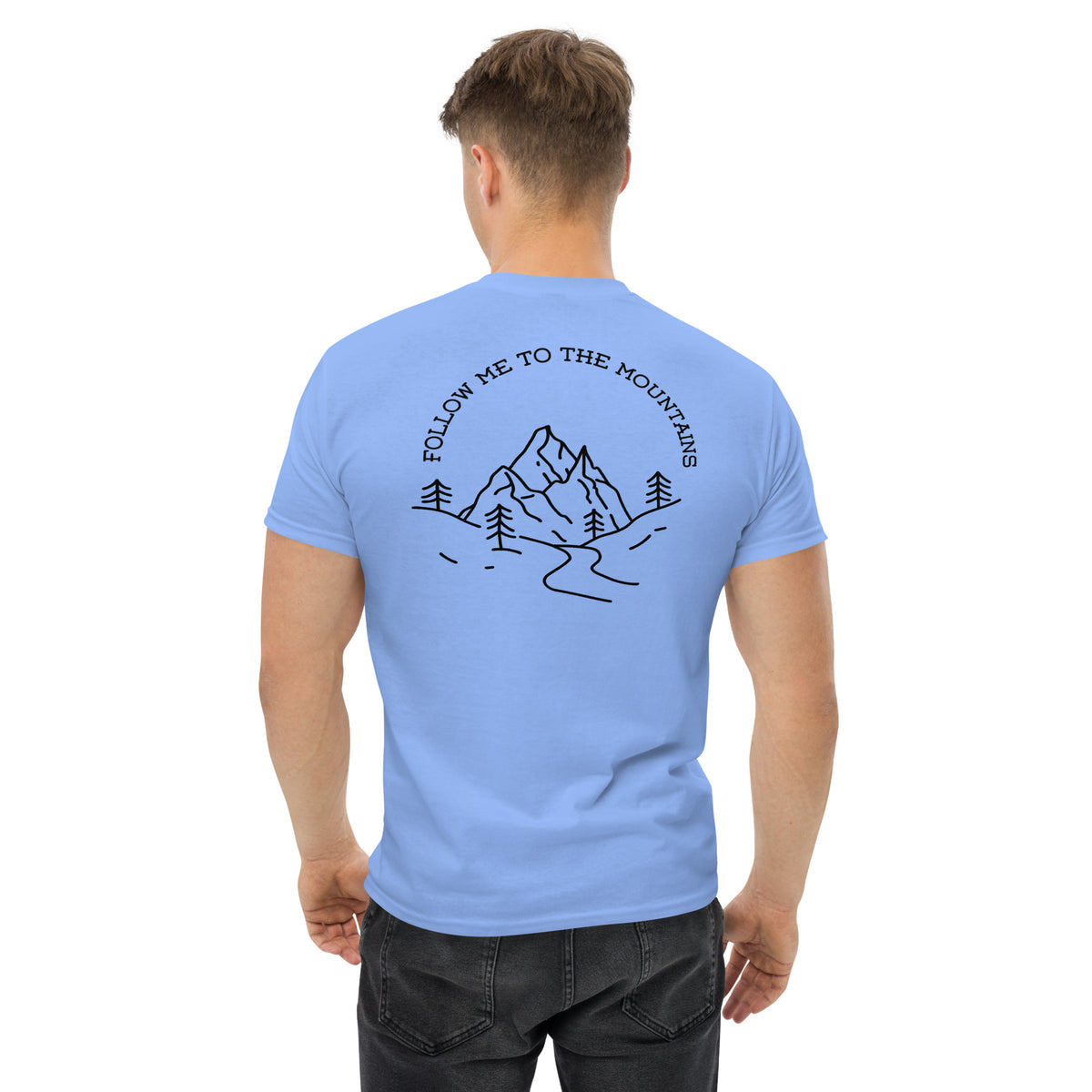 Follow me to the Mountains Men's classic tee