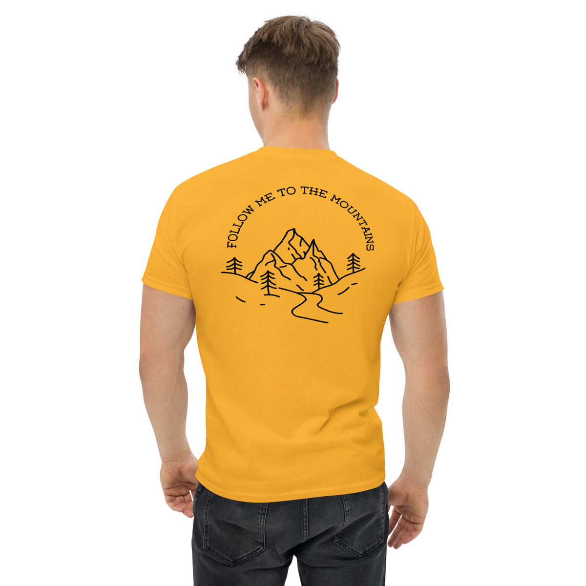 Follow me to the Mountains Men's classic tee