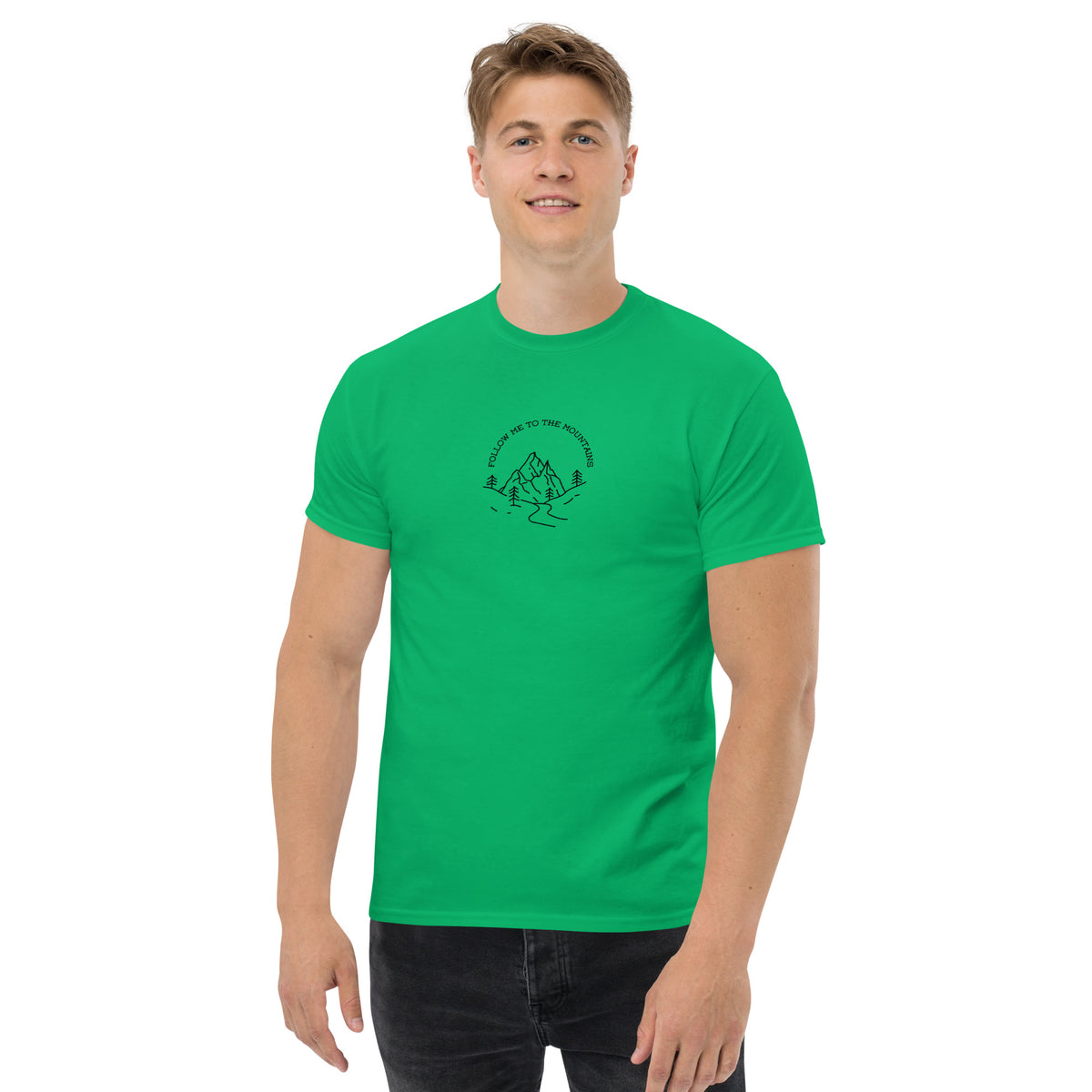 Follow me to the Mountains Men's classic tee