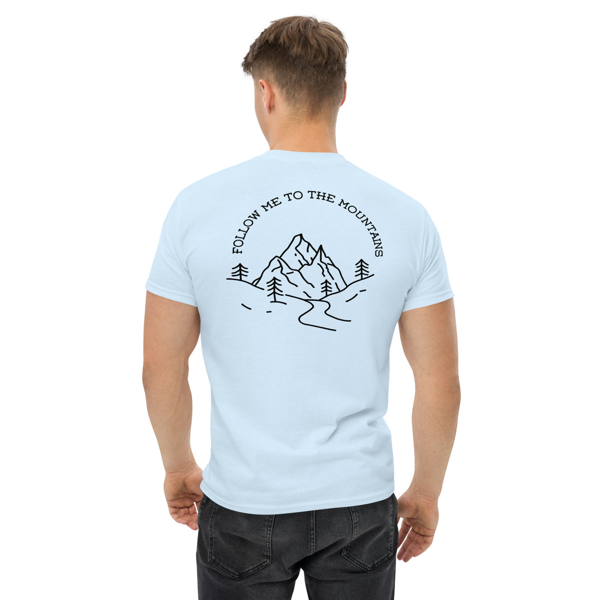 Follow me to the Mountains Men's classic tee