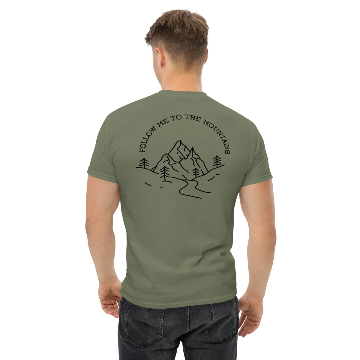 Follow me to the Mountains Men's classic tee