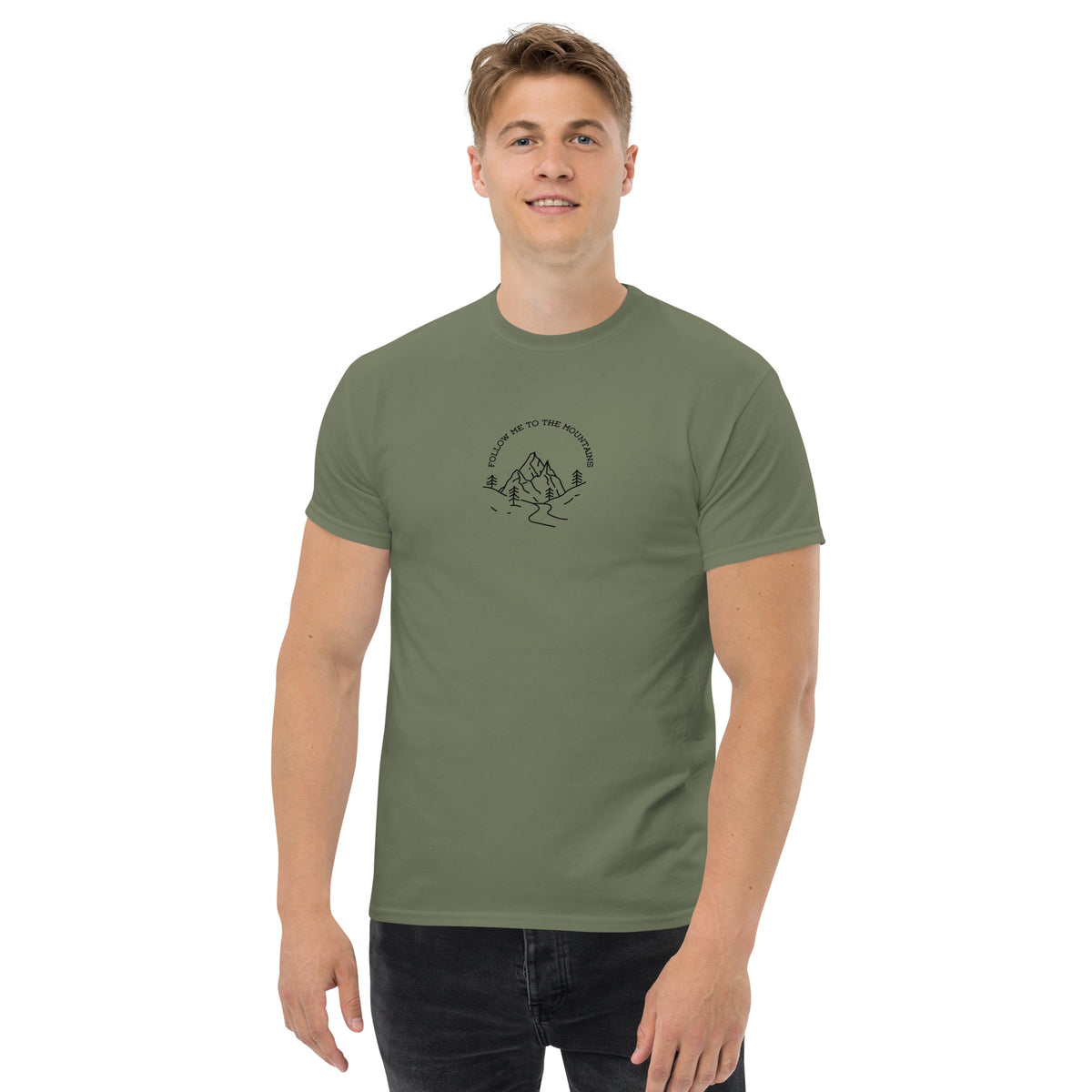 Follow me to the Mountains Men's classic tee