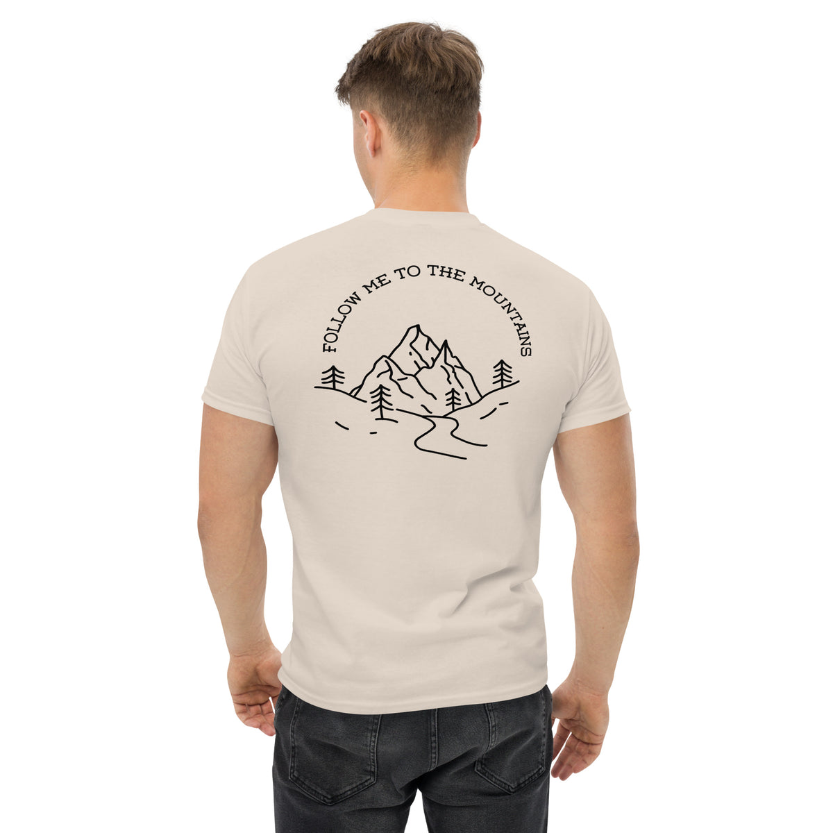Follow me to the Mountains Men's classic tee