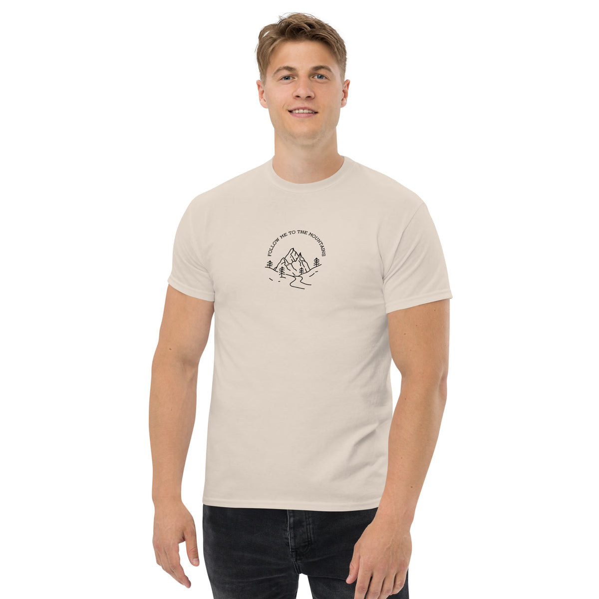 Follow me to the Mountains Men's classic tee